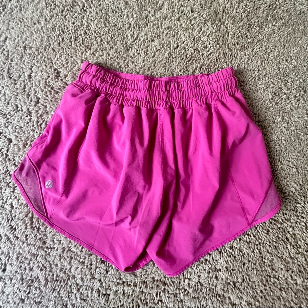 lululemon athletic Women's Pink Athletic Shorts- size 2